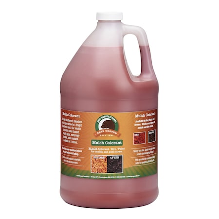 Just Scentsational Red Bark Mulch Colorant Gallon By Bare Ground MC-128R